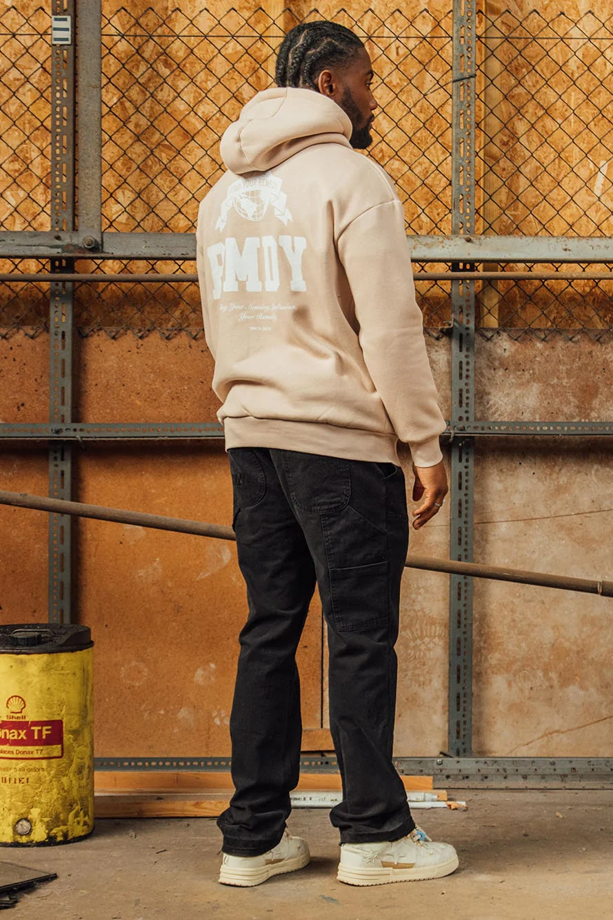 Gone Global Taupe Hoodie