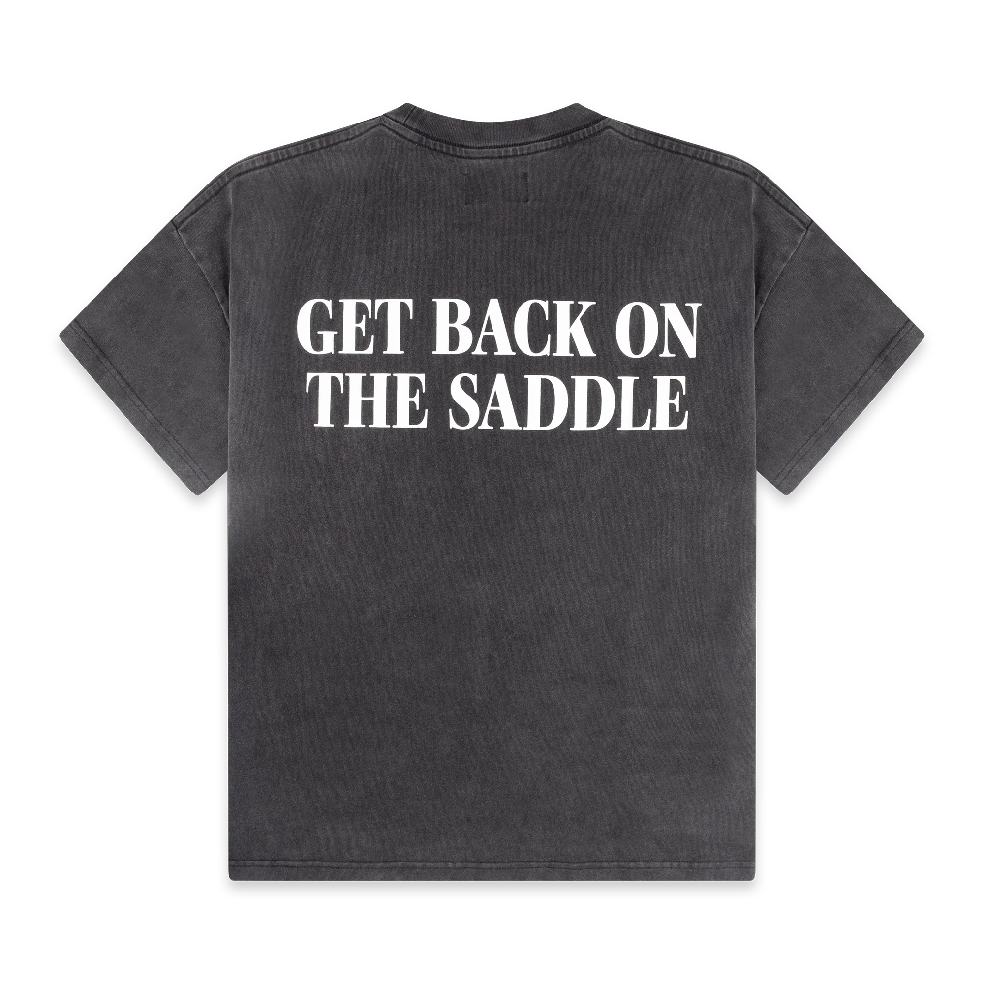 GET BACK ON THE SADDLE TEE